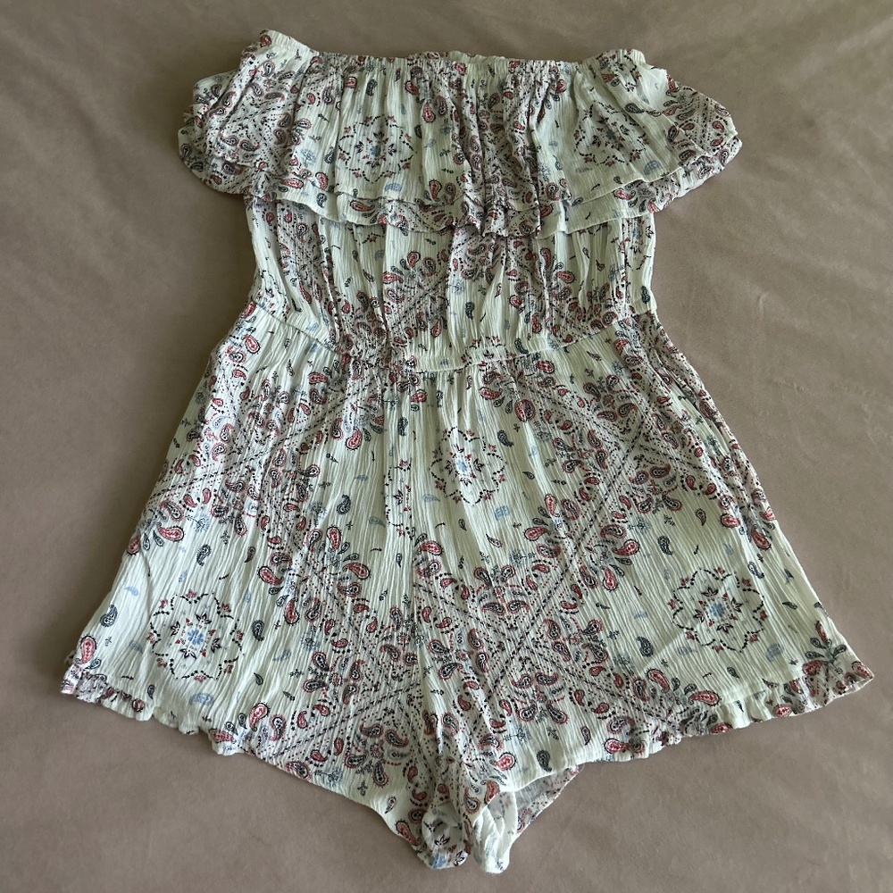 Mudd Patterned Romper